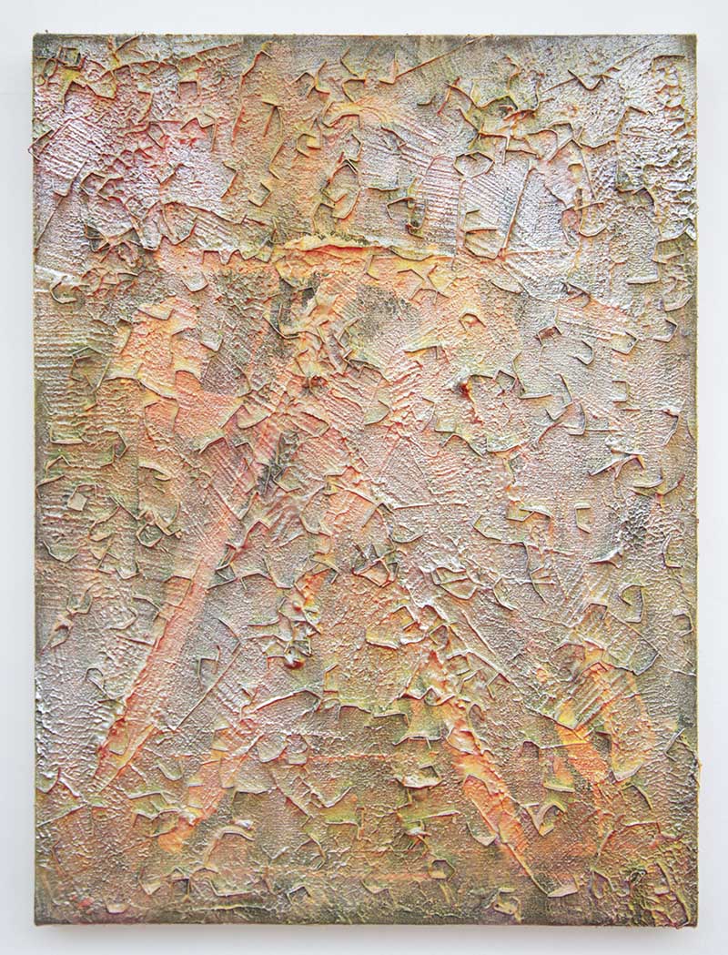 Jonathan Kelly - Tanit 16 - Acrylic on Polyester - 35x47cm
